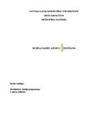 Paraugs 'Kursa darbs ainavu veidošanā', 1.