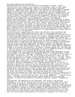 Eseja 'Henry David Thoreau and Indiviualism', 1.