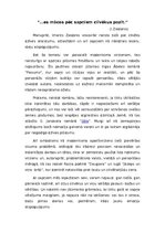 Eseja '"…es mācos pēc sapņiem cilvēkus pazīt." Imants Ziedonis', 1.