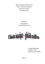 Referāts 'Klimata izmaiņas - globālā sasilšana', 1.