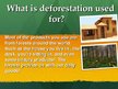 Prezentācija 'Deforestation', 6.
