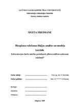 Referāts 'Biezpiena ražošanas līnijas analīze un modeļa izstrāde', 1.