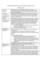 Konspekts 'Darba lapa par noveli ''Nāves ēnā''', 1.