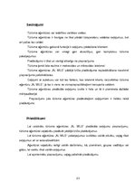 Referāts 'Tūrisma aģentūras "Al Mile" pakalpojumu piedāvājums un pieprasījums', 23.