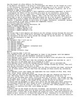 Eseja 'How the Length of a Wire Affects its Resistance', 1.