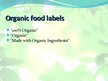 Prezentācija 'Organic Food Pros and Cons', 5.