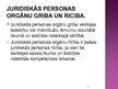Prezentācija 'Juridiskas personas orgāni, atrašanās vieta, filiāles un pārstāvniecības', 9.