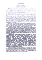 Konspekts 'Gunars Janovskis "Pār Trentu kāpj migla"', 1.