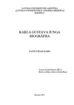 Eseja 'K.G.Junga biogrāfija', 1.