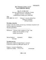 Paraugs 'Iesniegums, noraksts, kopija, izraksts', 1.