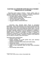 Referāts 'Komunikācijas teoriju veidošanās un attīstība', 6.