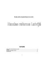 Referāts 'Naudas reforma Latvijā', 1.