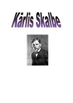 Konspekts 'Kārlis Skalbe', 1.