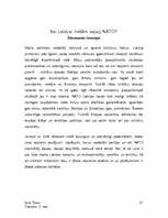 Referāts 'NATO sadarbība ar Latviju', 17.