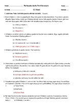 Paraugs 'Pārbaudes darbs literatūrā', 1.