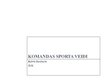 Prezentācija 'Komandu sporta veidi', 1.