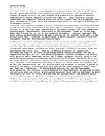 Eseja 'Narritive Essay - The Will to Win/Martial Arts Story', 1.