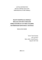 Diplomdarbs 'Skaistumkopšanas līdzekļu reklāma sieviešu žurnālos: mērķauditorijas uztveres at', 1.