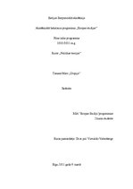 Referāts 'Tomass Mors "Utopija"', 1.