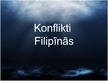 Prezentācija 'Konflikti Filipīnās', 1.