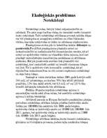 Konspekts 'Ekoloģiskās problēmas. Notekūdeņi', 1.