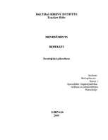 Referāts 'Stratēģiskā plānošana', 1.