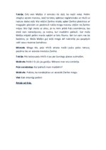 Konspekts 'Pasaka par miedziņu', 4.