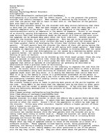 Eseja 'Abnormal Psychology - Mental Disorders', 1.