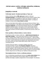 Konspekts 'Asīrieši: vēsture, kultūra, mitoloģija, sabiedrība un kultūras mantojums', 1.