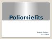 Prezentācija 'Poliomielīts', 1.