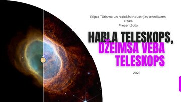 Prezentācija 'Habla teleskops, Džeimsa Veba teleskops', 1.