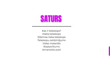 Prezentācija 'Habla teleskops, Džeimsa Veba teleskops', 2.