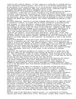 Eseja 'Observation Research', 5.