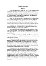 Eseja 'Eiropas Parlaments', 1.