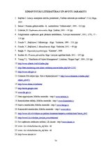 Diplomdarbs 'Uzņēmuma SIA "X" attīstības plāns', 74.