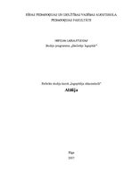 Referāts 'Alālija', 1.