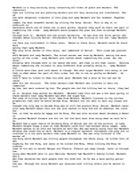 Eseja 'Macbeth analysis essay', 1.