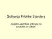 Prezentācija 'Gothards Frīdrihs Stenders "Augstas gudrības grāmata"', 1.