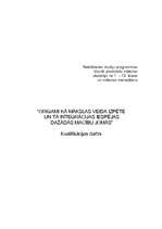 Diplomdarbs 'Origami kā mākslas veida izpēte un tā integrācijas iespējas dažādās mācību jomās', 1.