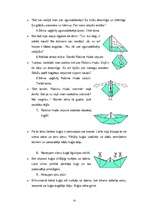 Diplomdarbs 'Origami kā mākslas veida izpēte un tā integrācijas iespējas dažādās mācību jomās', 35.