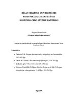 Konspekts 'Integrācijas padziļināšanās un paplašināšanās. Māstrihtas, Amsterdamas, Nicas, L', 1.