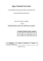 Konspekts 'Daudzkritēriju uzdevumu risināšanas metodes', 1.