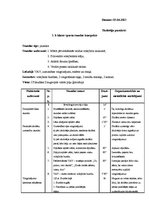 Konspekts 'Sporta stundas konspekts 3.klasei', 1.