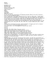 Eseja 'Enzyme on Hydrochloric Acid and Yeast', 4.