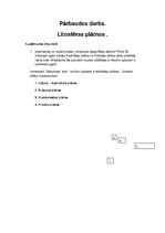 Konspekts 'Litosfēras plātnes', 1.