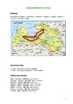 Konspekts 'Ekskursija pa Latviju', 3.