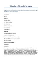 Referāts 'Bitcoins - Review Paper', 1.