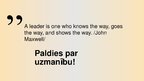 Prezentācija 'Skolotāja līderības stila ietekme uz bērna rezultātiem mācībās', 9.