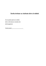 Referāts 'Darba ietekme uz studentu dzīves kvalitāti', 2.