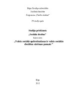 Eseja 'Valsts sociālā apdrošināšana ir valsts sociālās drošības pamats', 1.